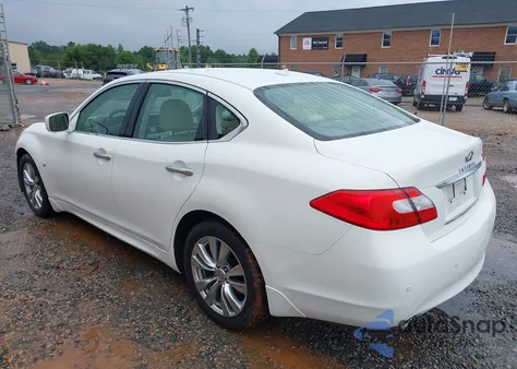 2014 Infiniti Q70 3.7 z USA, uszkodzony, nr VIN JN1BY1AP9EM260063